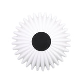White Ribbed skål