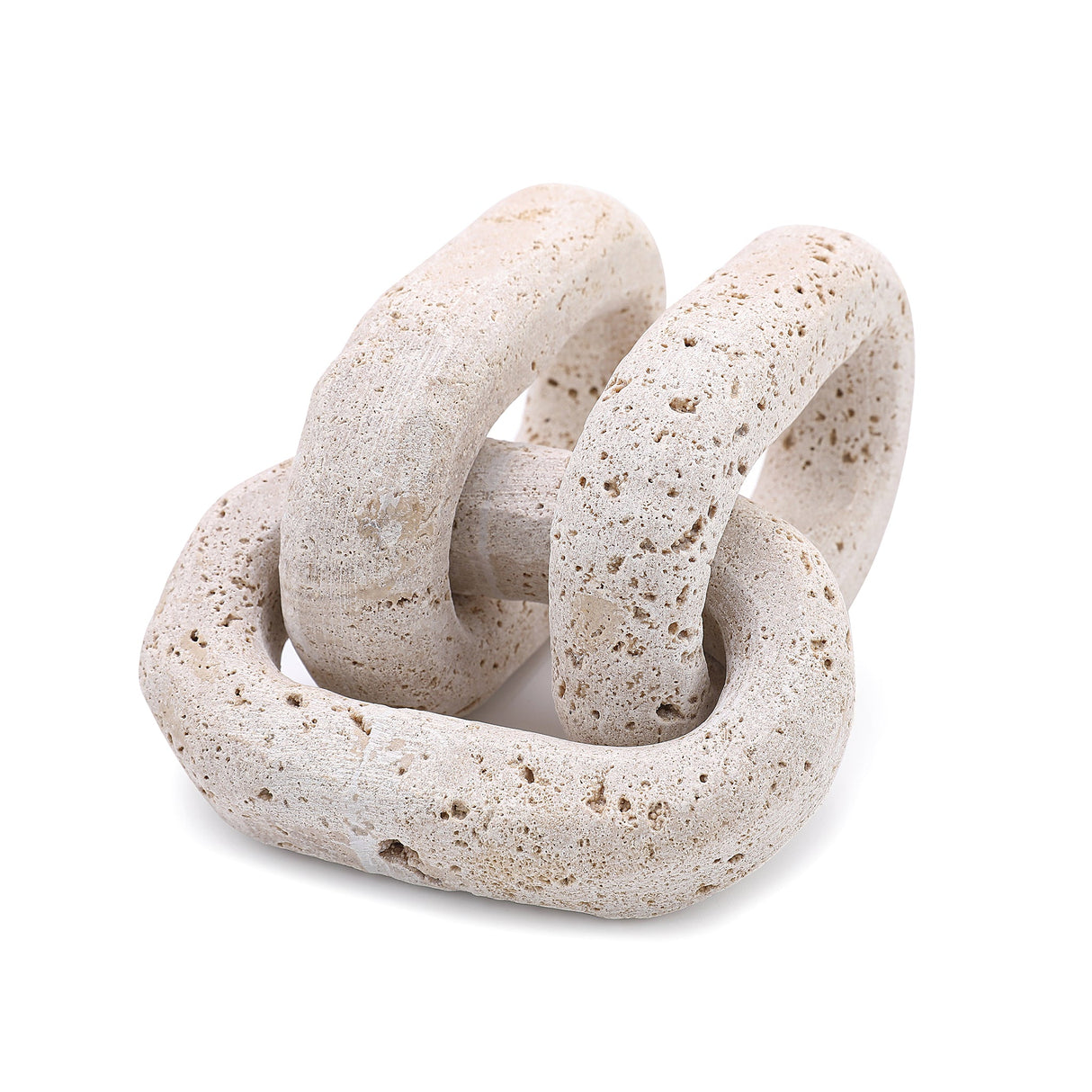 Natural Marble figur ringar