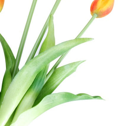 Tulip tulpaner gul/röd 40 cm 5 st