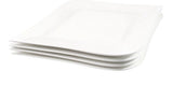 Vit Lilja NY middagstallrik 27x27 cm 4 st