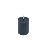 Candela blockljus blågrå 10 cm