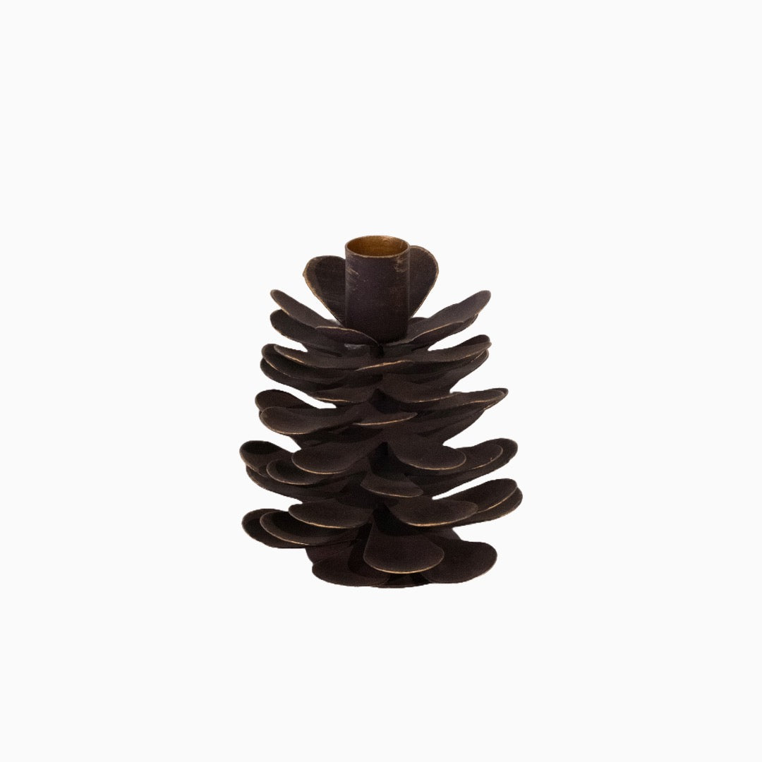 Pinea Purple ljusstake 13 cm