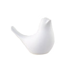 Bird figur vit medium