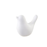 Bird figur vit medium