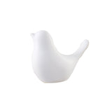 Bird figur vit medium