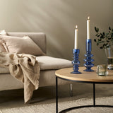 Aurora Blue ljusstake 25 cm