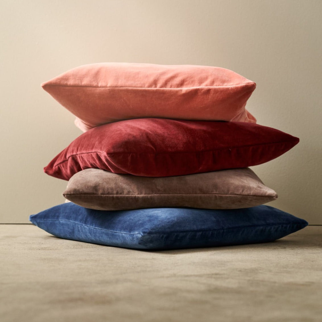 Velvet Brun kuddfodral 50x50 cm