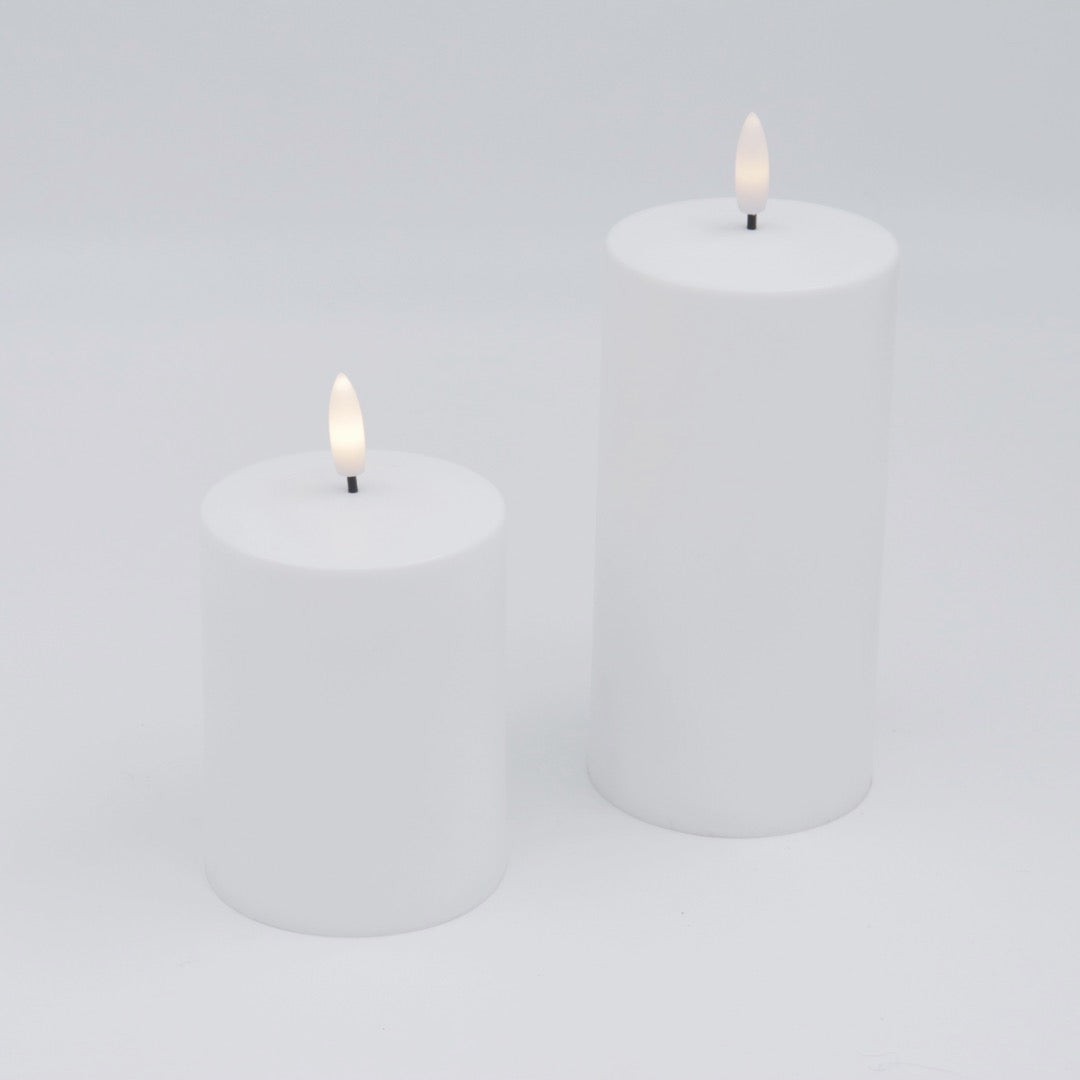 Candela Outdoor blockljus vit 10 cm