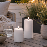 Candela Outdoor blockljus vit 15 cm