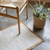 Barnaby White matta 60x90 cm