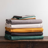 Elma Mustard bordsduk 150x320 cm