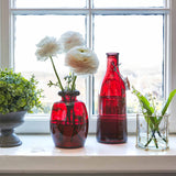 Cereza flaska med kork