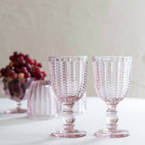 Carla vinglas 2 st rosa