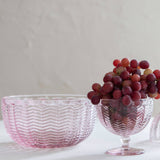 Carla dessertskål 2 st rosa