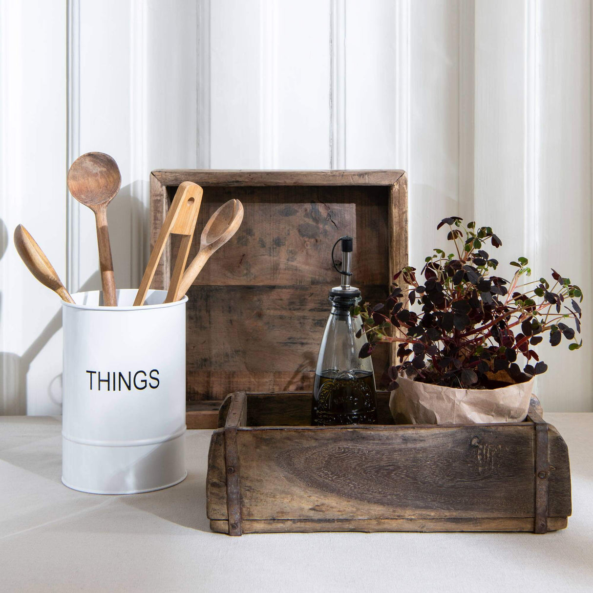 Madera förvaringslåda