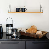 Madera bricka med metallhandtag
